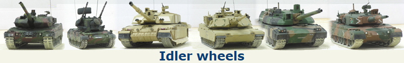 Idler wheels