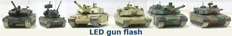 LED gun flash