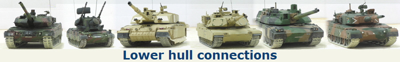 Lower hull connections