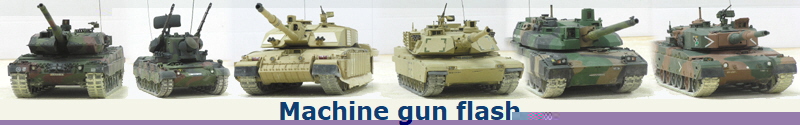 Machine gun flash