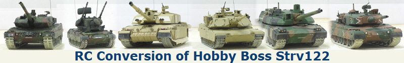 RC Conversion of Hobby Boss Strv122