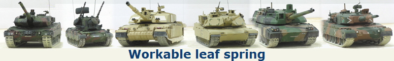 Workable leaf spring