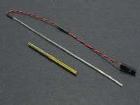 Metal gun barrel and gun flash LED