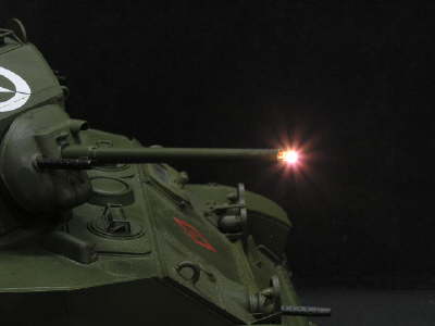Gun firing