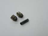 Metal volute spring