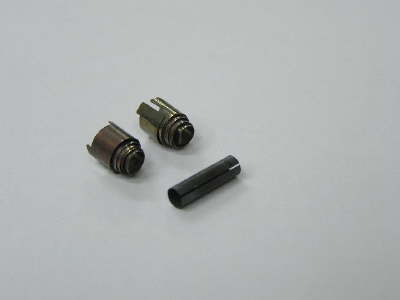 Metal volute spring