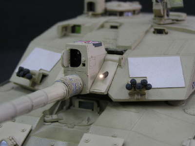 Machine gun flash