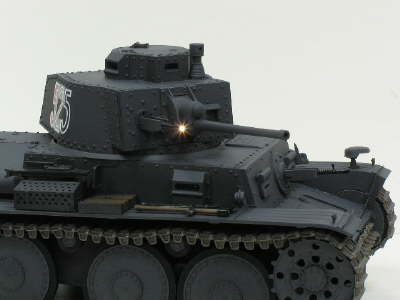 Machine gun flash LED