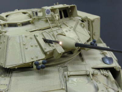 Machine gun flash