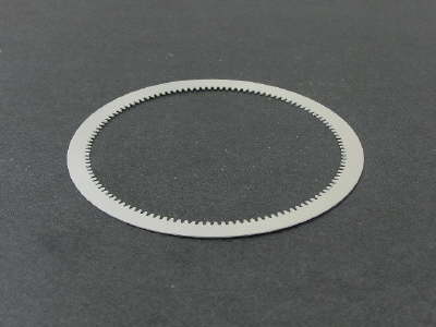 Metal turret ring gear