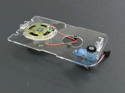 Turret rotate servo and speaker