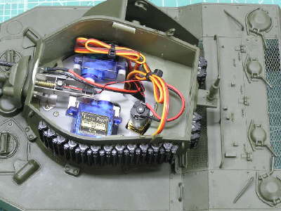 Turret inside