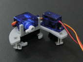 Turret rotation and gun elevation servos