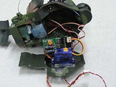 Turret inside