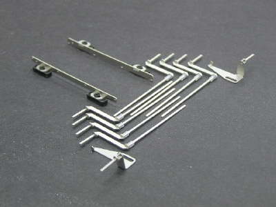 Metal torsion bars